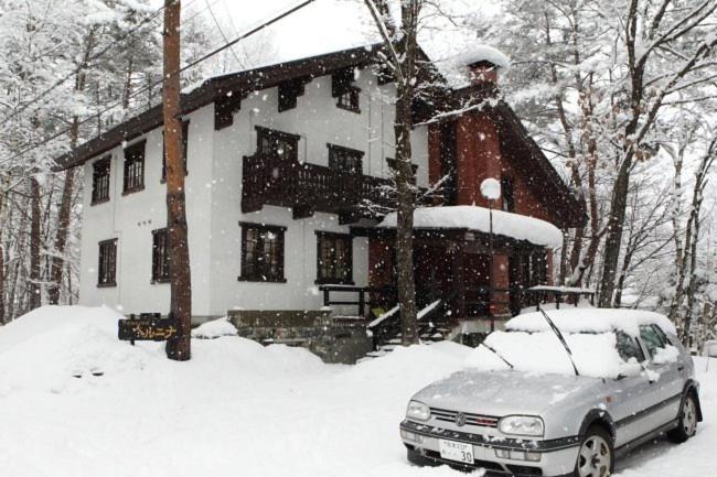Pension Belnina Hakuba Esterno foto